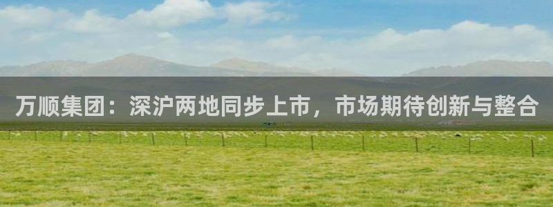 万顺集团：深沪两地同步上市，市场期待创新与整合